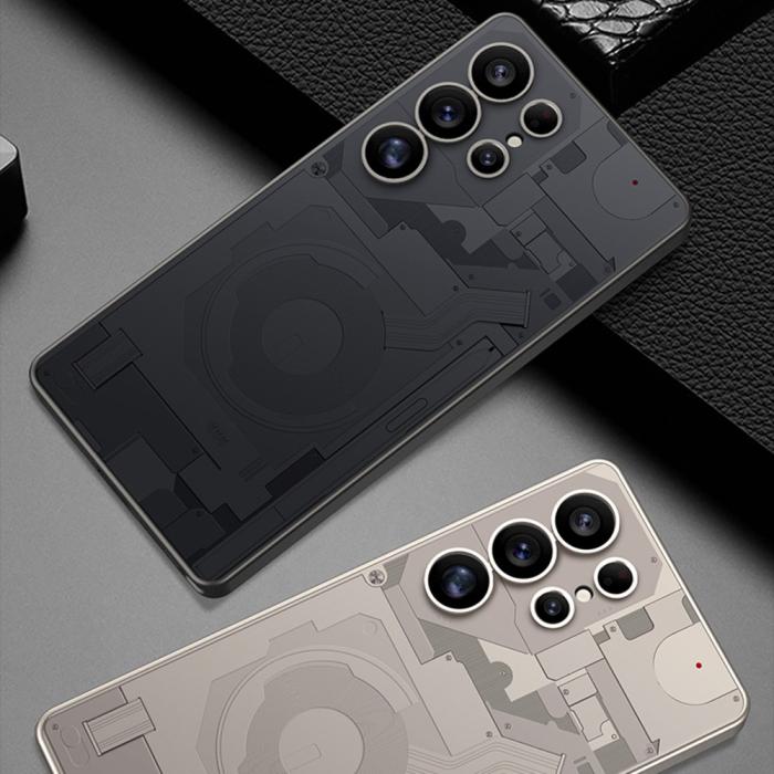 Bild 3, GKK Samsung Galaxy S25 Ultra Skal Circuit Vit