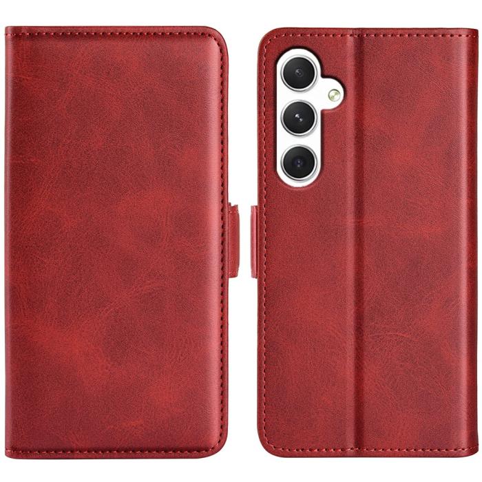 Bild 1, Samsung Galaxy S24 Fodral Med Magnetisk Stängning Röd