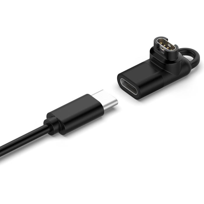 Bild 6, Garmin Laddningsadapter 90 Grader Elbow Svart