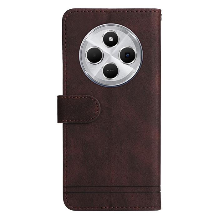 Bild 6, Xiaomi Redmi 14C Plånboksfodral Läder Brun