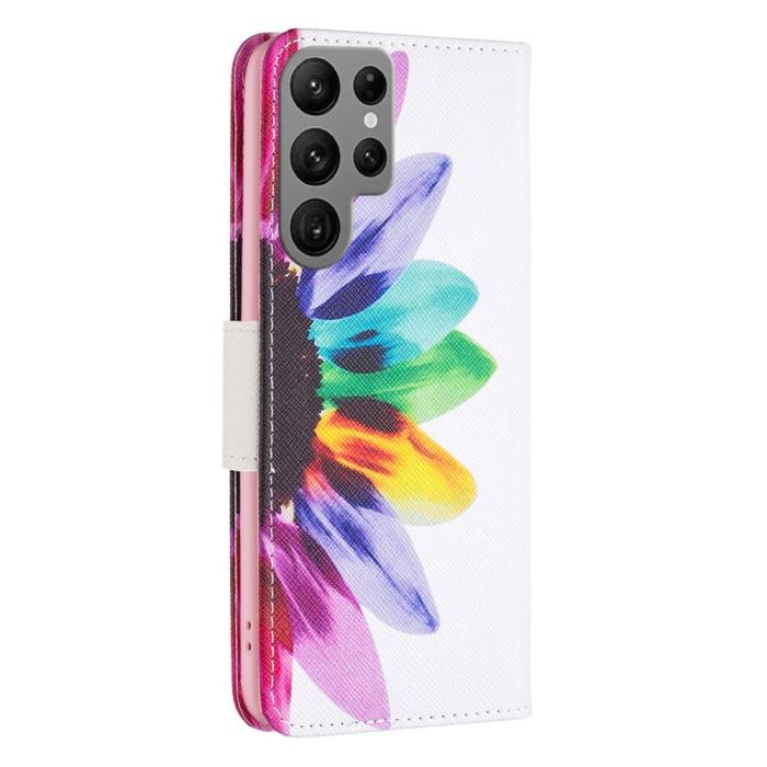 Bild 5, Galaxy S24 Ultra Fodral Med Tryck Solros