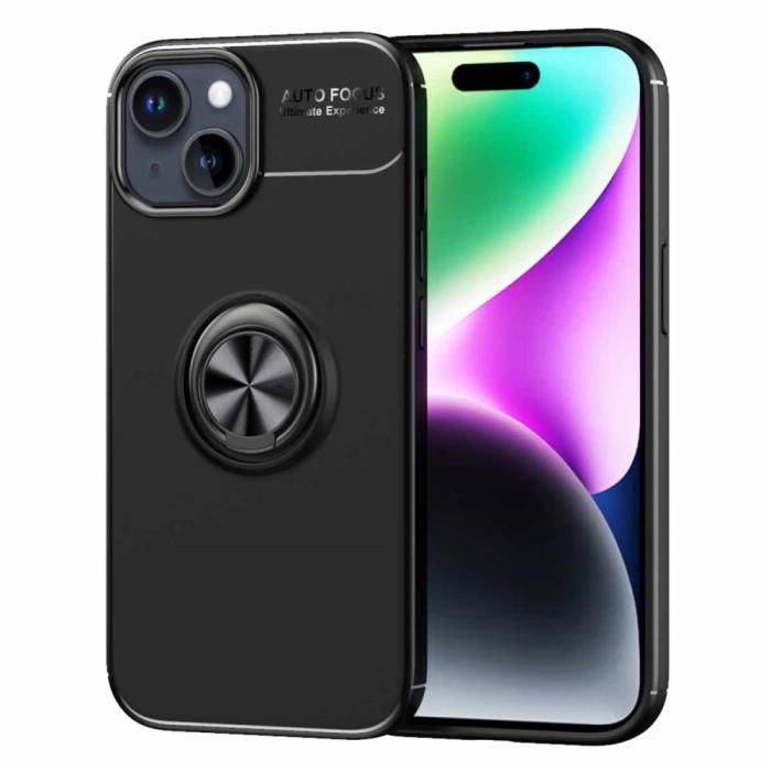 Bild 1, iPhone 15 Plus Skal Ring Svart
