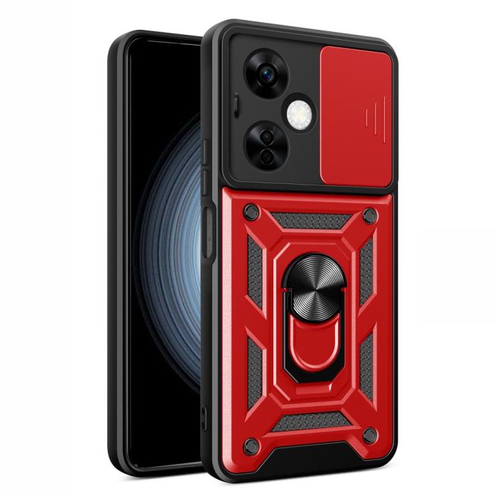 Bild 1, OnePlus Nord CE 3 Lite 5G Skal CamShield Ring Röd