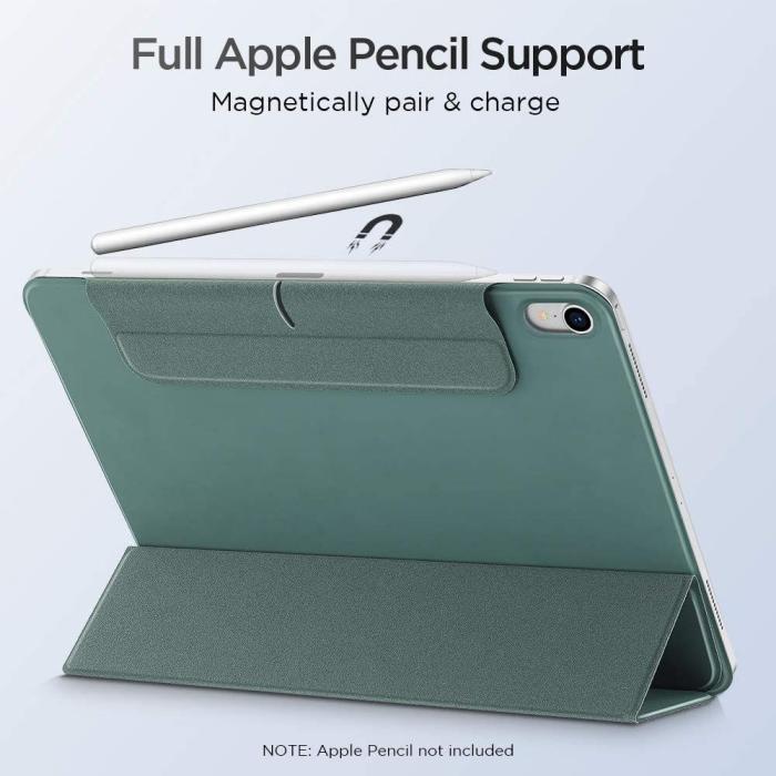 Bild 3, ESR 2in1 Magnetiskt Fodral För iPad Air 2020/2022 Cactus Grön