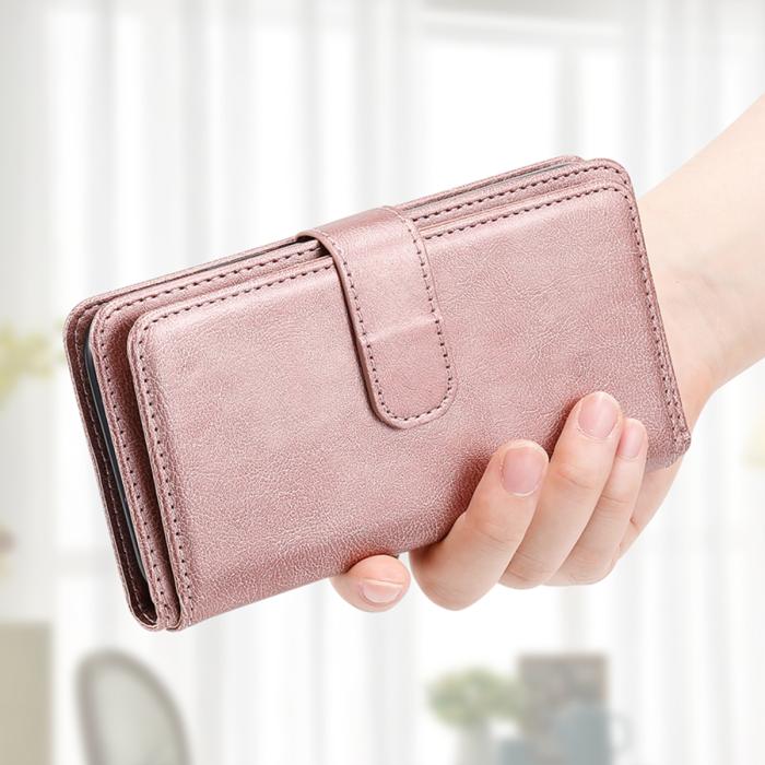 Bild 4, Samsung Galaxy S26 Ultra Fodral Multifunktionellt Läder Roséguld