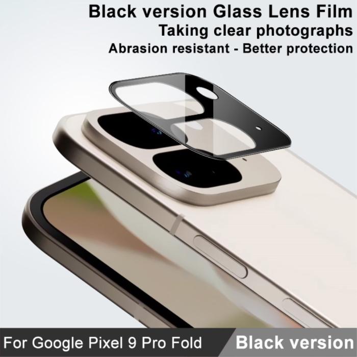 Bild 3, IMAK Google Pixel 9 Pro Fold Linsskydd Svart