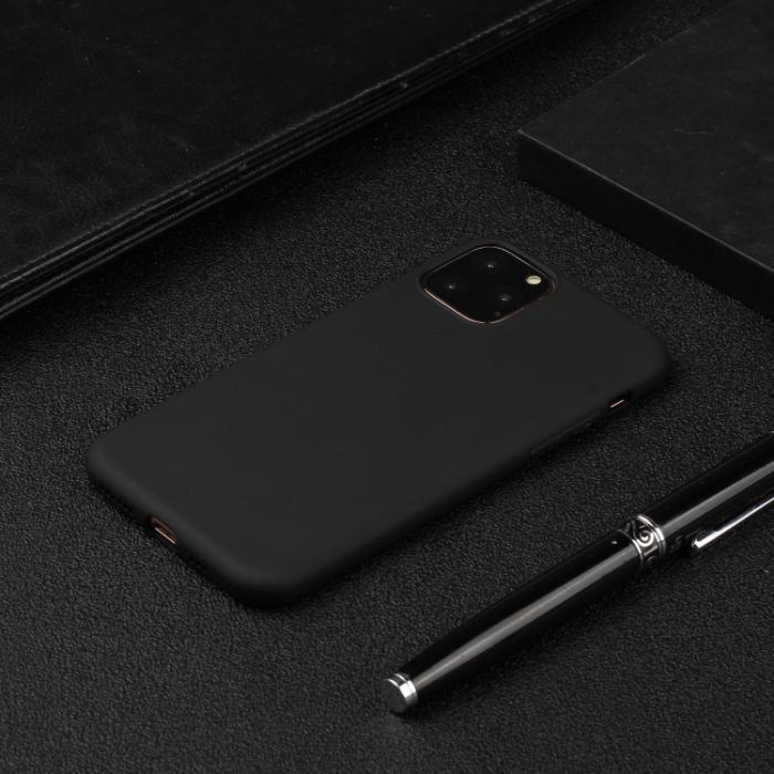 Bild 4, iPhone 15 Pro Max Skal Frostad TPU Svart