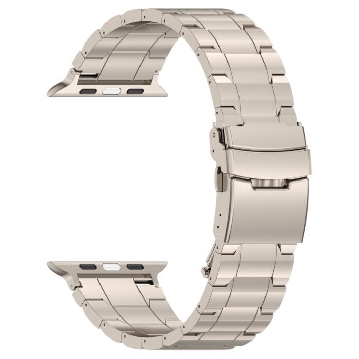 Bild 3, Apple Watch 42/44/45/49 mm Armband Steel Titanium