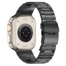Apple Watch 41/40/38 mm Armband Steel Titanium Svart