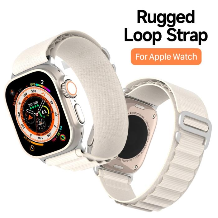 Bild 3, DUX DUCIS Apple Watch 42/44/45/49 mm Armband Polyester Pro