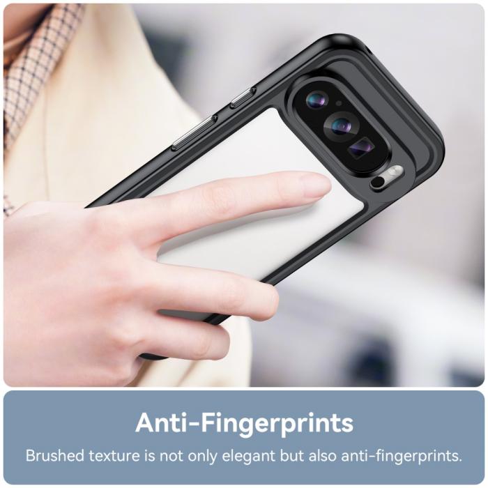 Bild 5, Google Pixel 9/9 Pro Skal Hybrid Svart/Transparent