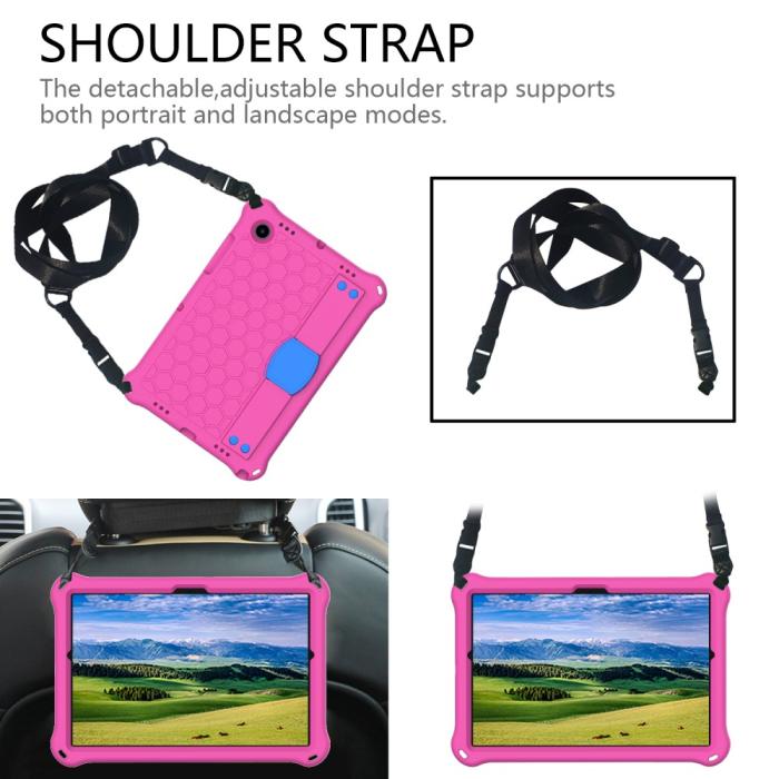 Bild 4, Galaxy Tab A8 10.5 Skal Honeycomb EVA Shockproof Kickstand