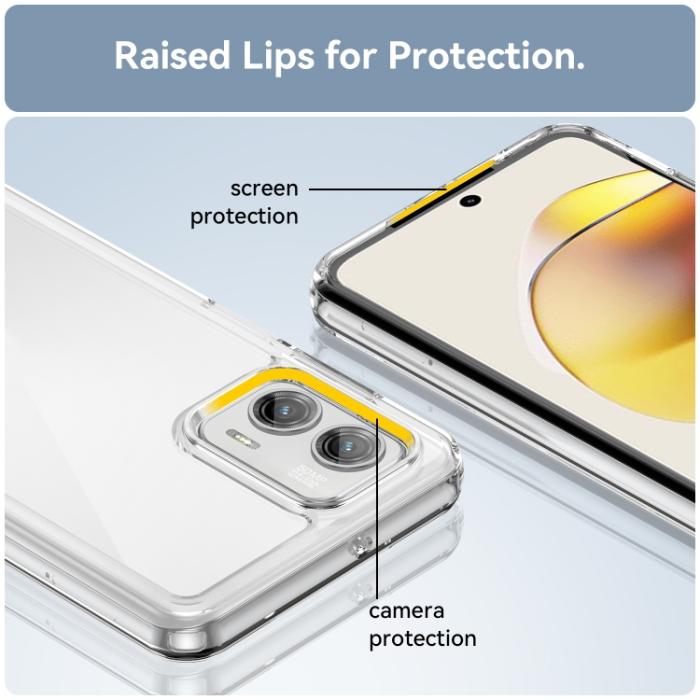 Bild 6, Motorola Moto G73 5G Skal Robust Hybrid Transparent