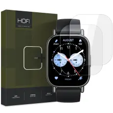 HOFI Xiaomi Redmi Watch 5 Lite 2-PACK Sk&auml;rmskydd Pro+ H&auml;rdat Glas