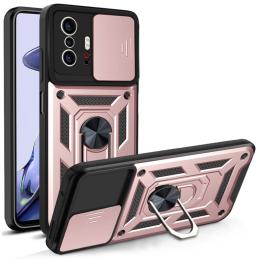 Xiaomi 11T / 11T Pro Skal CamShield Ring Roséguld