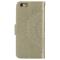 iPhone 6/6S Plus - Mandala Läder Fodral - Guld