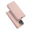 iPhone 13 - DUX DUCIS Skin Pro Läder Fodral - Roséguld