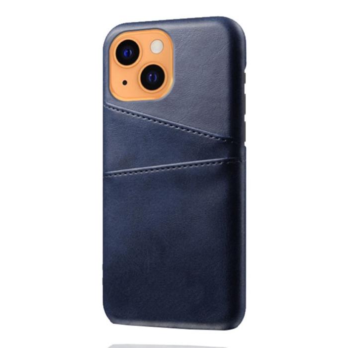 Bild 2, iPhone 13 - KSQ Skal Med Kortfack - Blå
