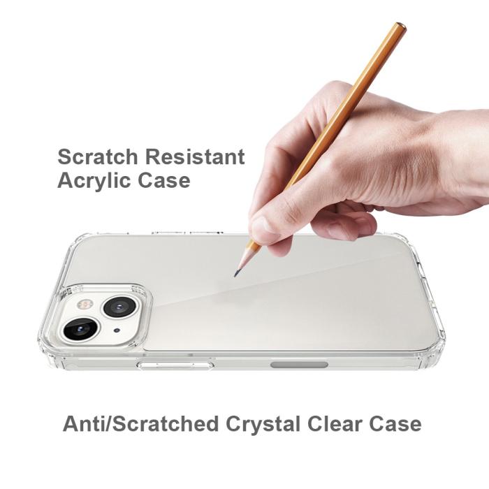 Bild 5, iPhone 13 - Akryl/TPU Crystal Skal - Transparent