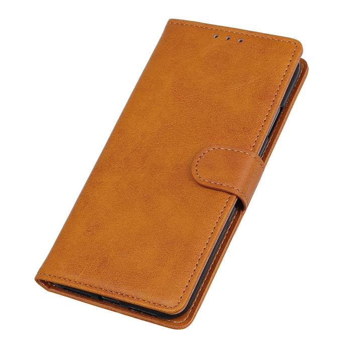 Bild 6, Xiaomi Redmi Note 11 4G Fodral Solid Läder Brun