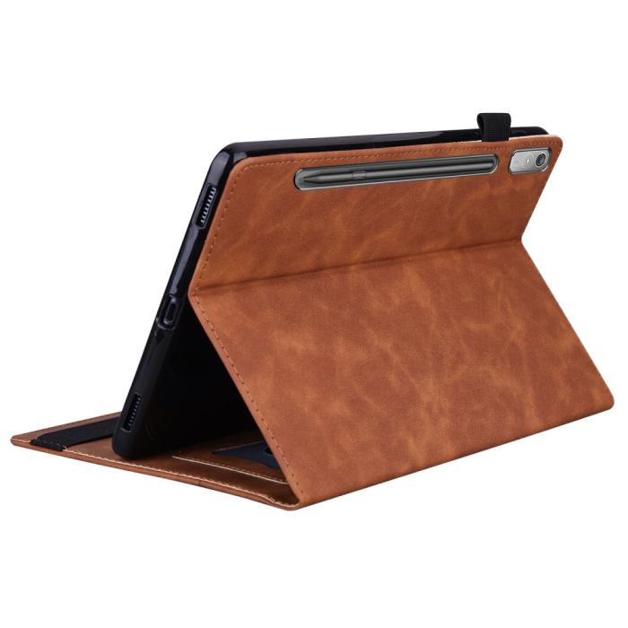 Bild 4, Lenovo Tab P11 Pro Gen 2 Fodral Med Frontficka Brun
