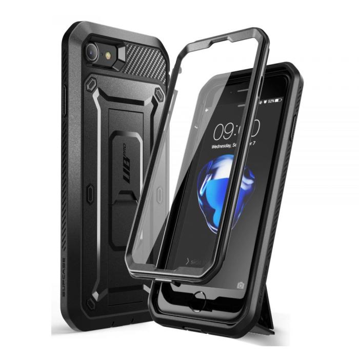 Bild 1, Supcase iPhone 7/8/SE Skal Unicorn Beetle Pro Svart