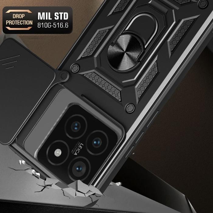 Bild 3, Tech-Protect Xiaomi 14T Skal CamShield Pro Svart