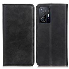 Xiaomi 11T / 11T Pro Fodral Flip Split Läder Svart