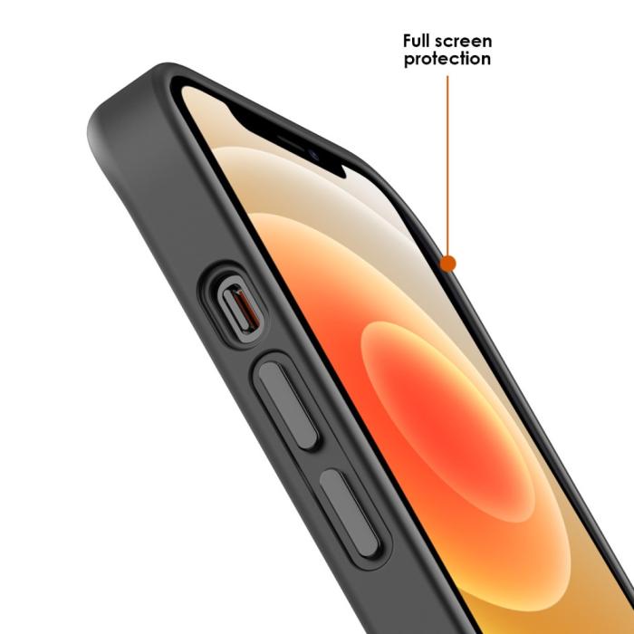 Bild 2, iPhone 12 / 12 Pro Skal MagSafe Hybrid Matt Blå