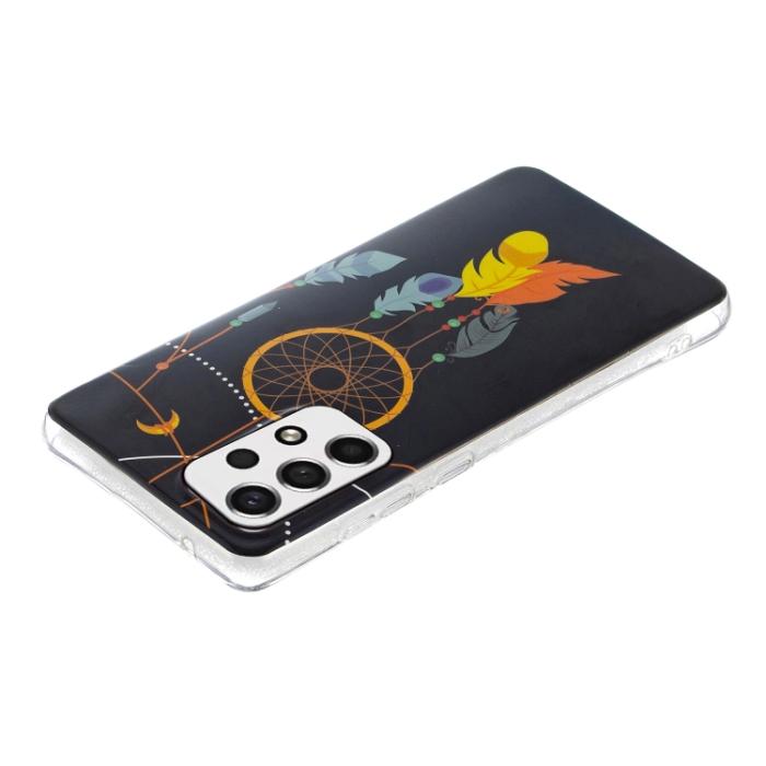 Bild 3, Samsung Galaxy A33 5G Skal Glow-in-dark Svart Dreamcatcher