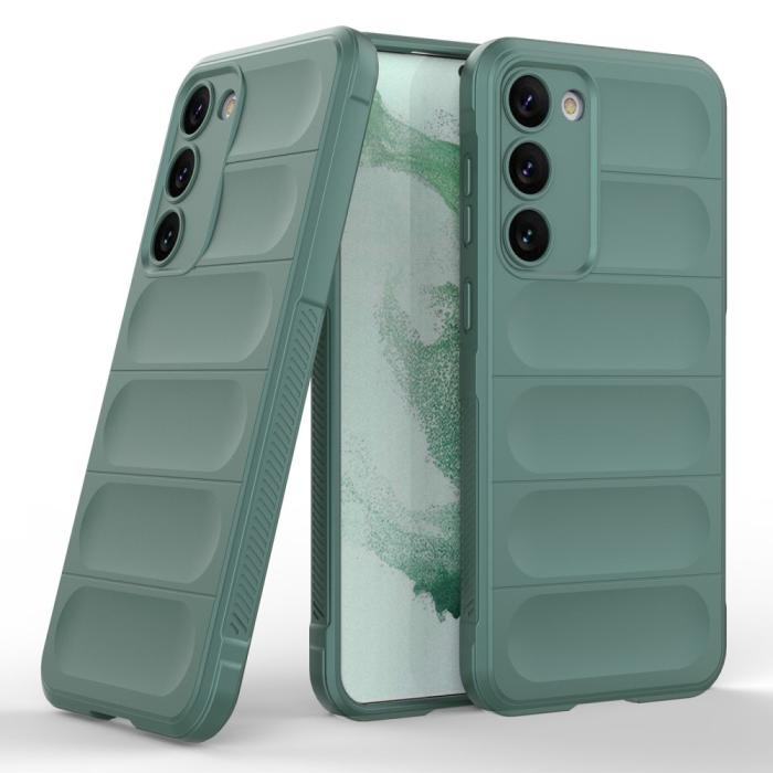 Bild 2, Samsung Galaxy S23 Plus Skal Magic Shield Grön