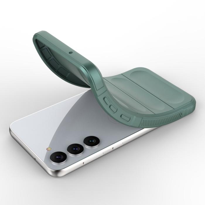 Bild 4, Samsung Galaxy S23 Plus Skal Magic Shield Grön