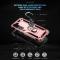 Samsung Galaxy S23 Skal Shockproof Ring Hybrid Roséguld