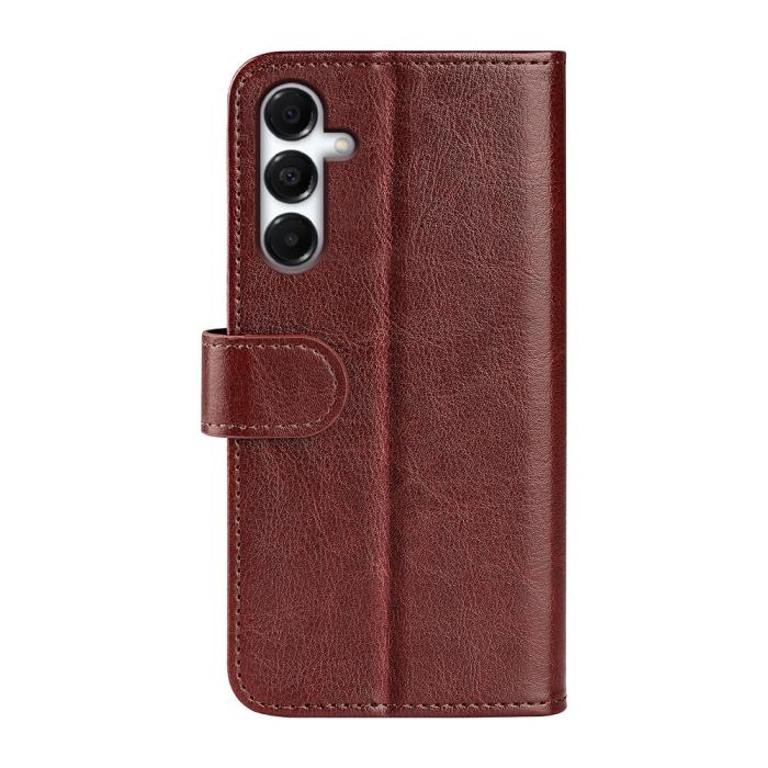 Bild 3, Samsung Galaxy A17 Fodral Crazy Horse Läder Brun