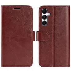Samsung Galaxy A17 Fodral Crazy Horse L&auml;der Brun