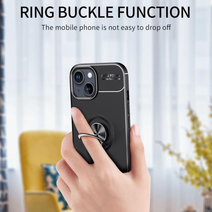 Bild 6, iPhone 15 Plus Skal Ring Svart