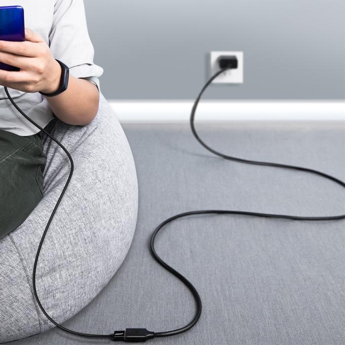 Bild 4, UGREEN 1m USB-A Hane - Hona Förlängare Svart