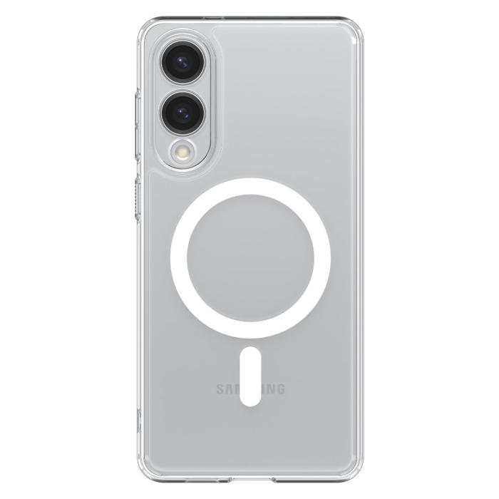 Bild 2, Spigen Galaxy S25 Edge Skal MagSafe Ultra Hybrid Clear / White