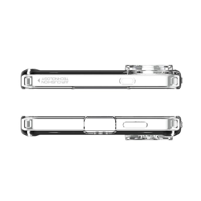 Bild 5, Spigen Galaxy S25 Edge Skal MagSafe Ultra Hybrid Clear / White