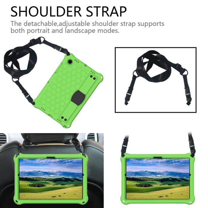 Bild 4, Galaxy Tab A8 10.5 Skal Honeycomb EVA Shockproof Kickstand