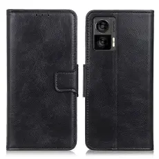 Motorola Edge 30 Neo 5G Fodral Split Läder Svart