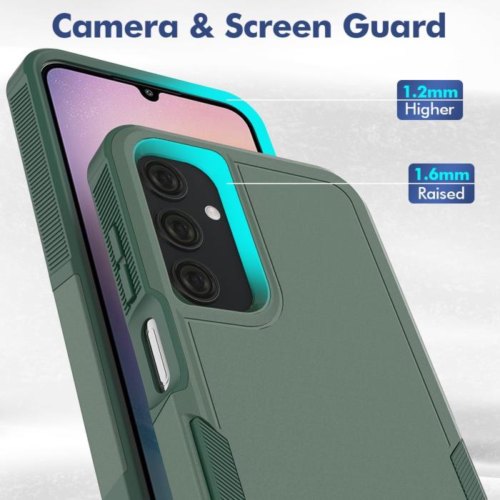 Bild 2, Samsung Galaxy A25 5G Shockproof Xtreme Skal Mörk Grön