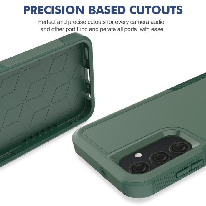 Bild 3, Samsung Galaxy A25 5G Shockproof Xtreme Skal Mörk Grön