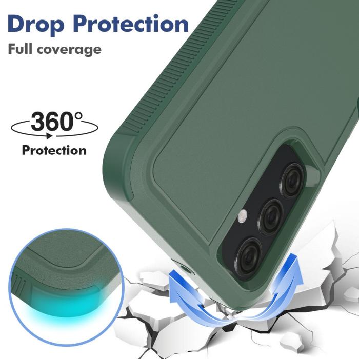 Bild 4, Samsung Galaxy A25 5G Shockproof Xtreme Skal Mörk Grön