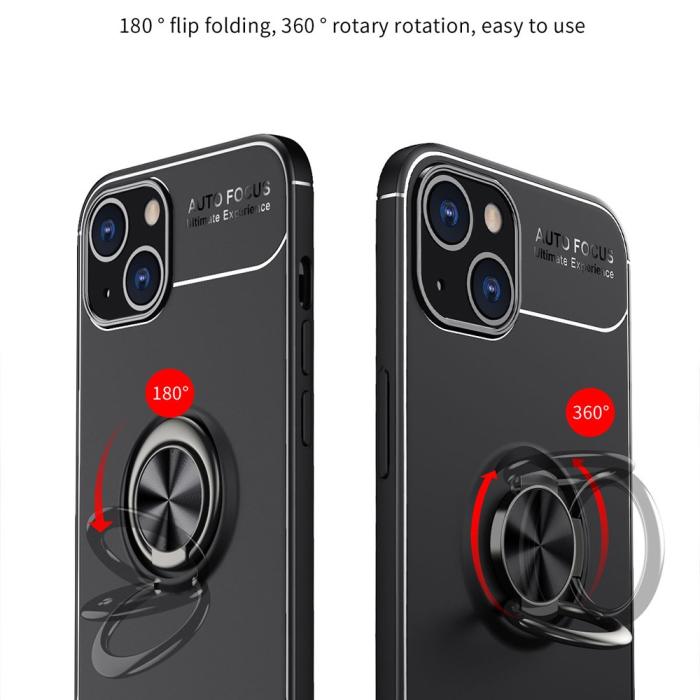 Bild 3, iPhone 13 - Ring Skal - Röd