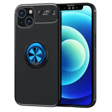 iPhone 13 - Ring Skal - Svart/Bl&aring;