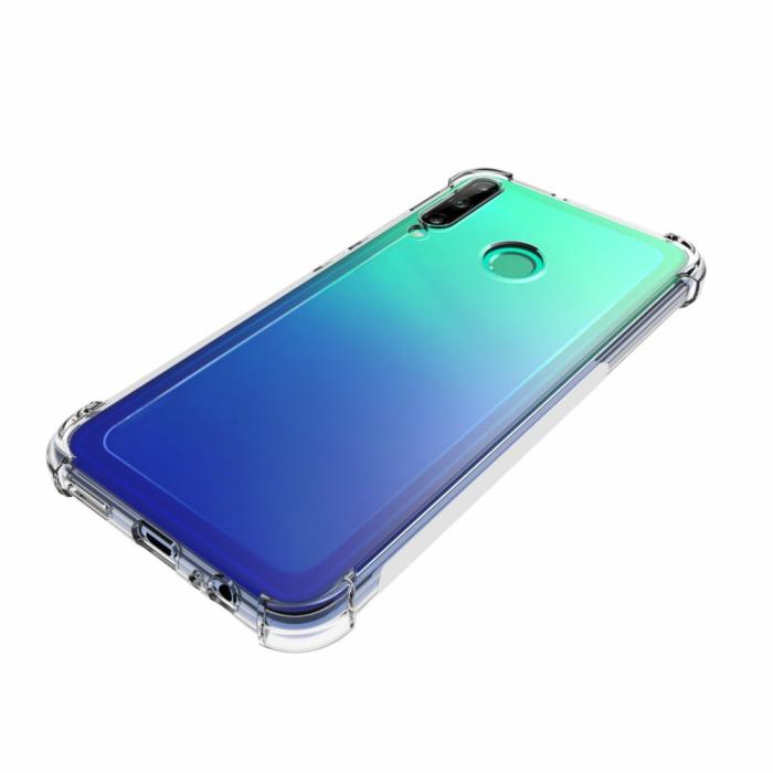 Bild 2, Huawei P40 Lite E - Shockproof Transparent TPU Skal
