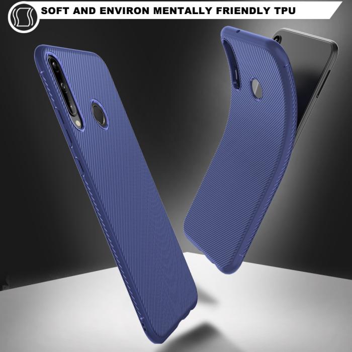 Bild 3, Huawei P40 Lite E - Jazz Twill Skal - Blå