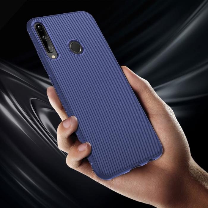 Bild 5, Huawei P40 Lite E - Jazz Twill Skal - Blå