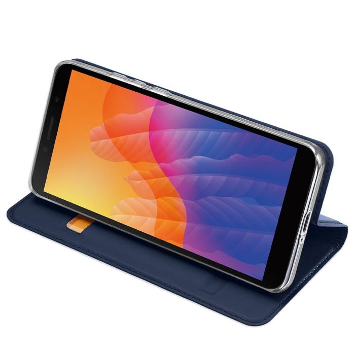 Bild 5, Huawei Y5p - DUX DUCIS Skin Pro Plånboksfodral - Blå